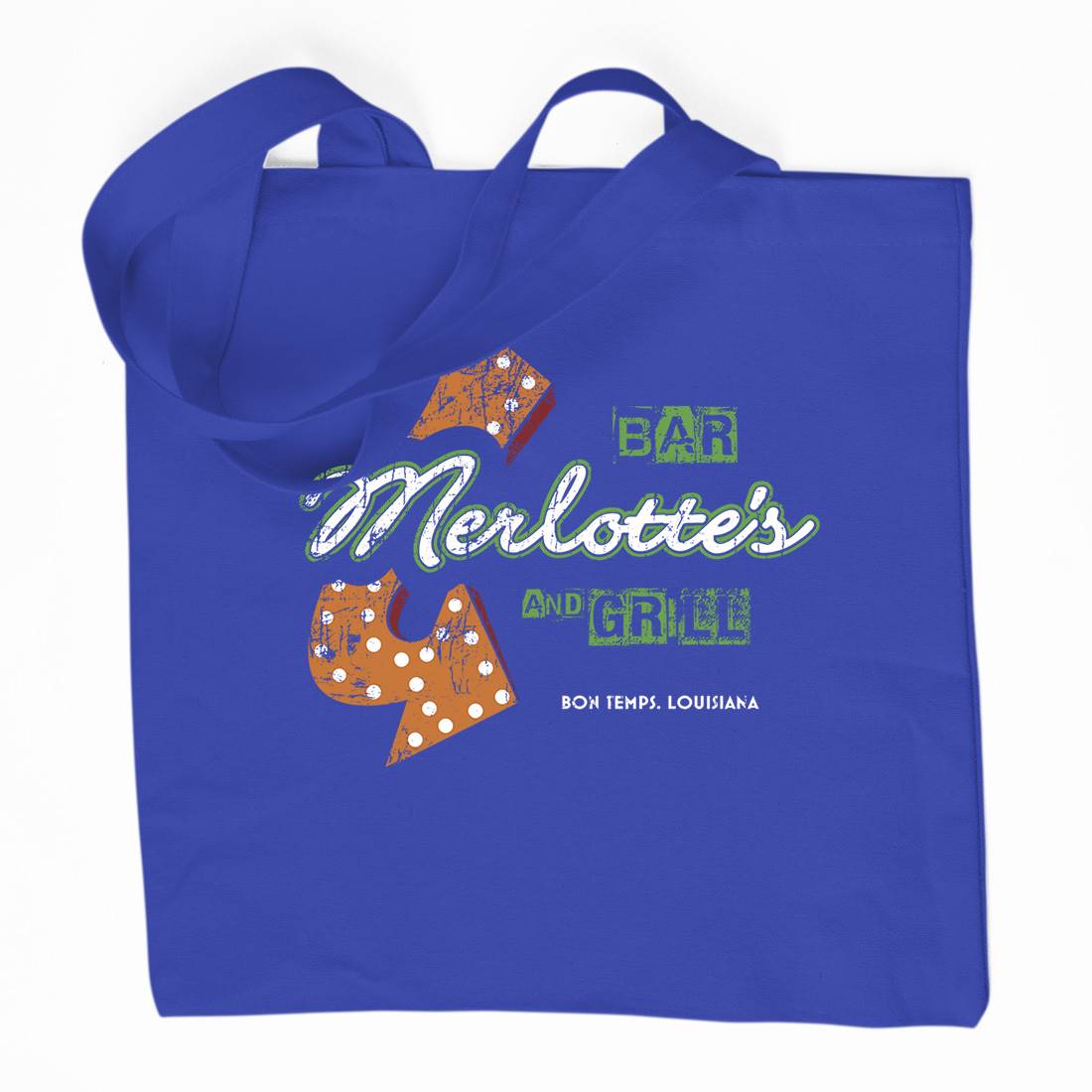 Merlottes Bar Organic Premium Cotton Tote Bag Horror D255