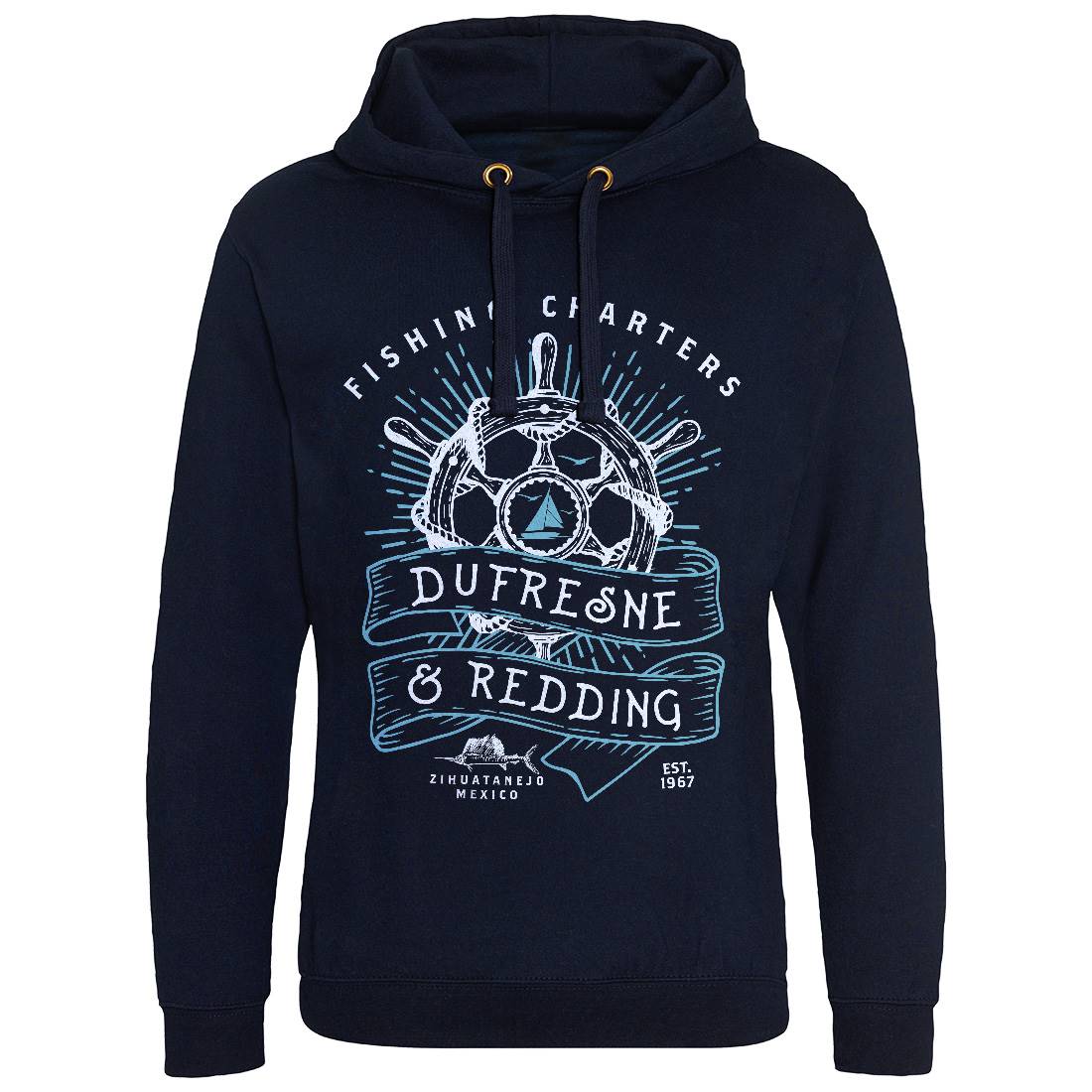 Dufresne And Redding Mens Hoodie Without Pocket Retro D256