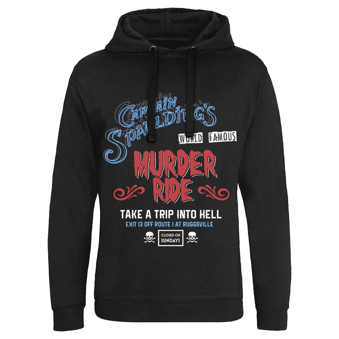 Murder Ride Mens Hoodie Without Pocket Horror D258