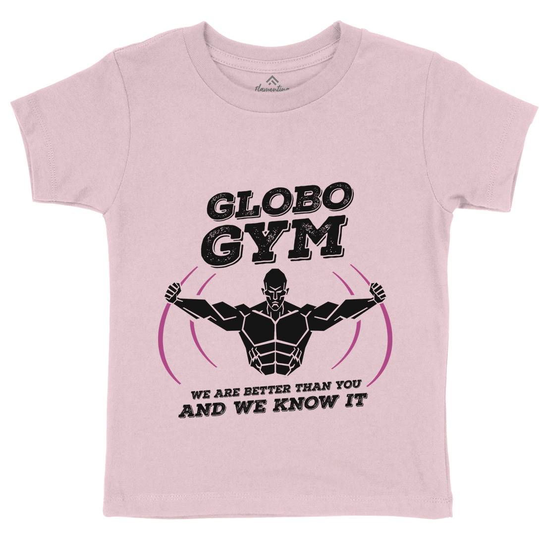 Globo Gym Kids Crew Neck T-Shirt Sport D260