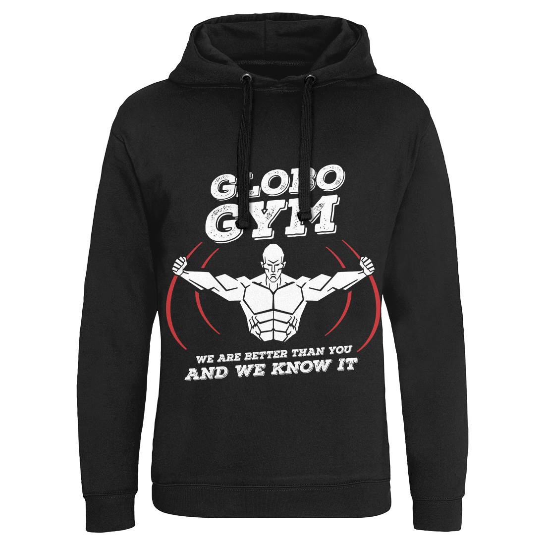 Globo Gym Mens Hoodie Without Pocket Sport D260