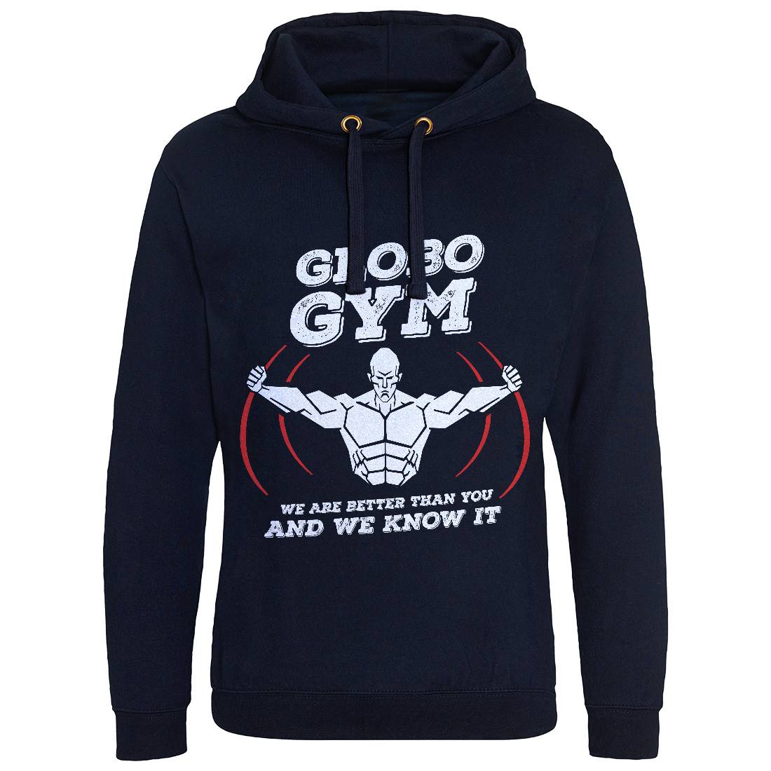 Globo Gym Mens Hoodie Without Pocket Sport D260