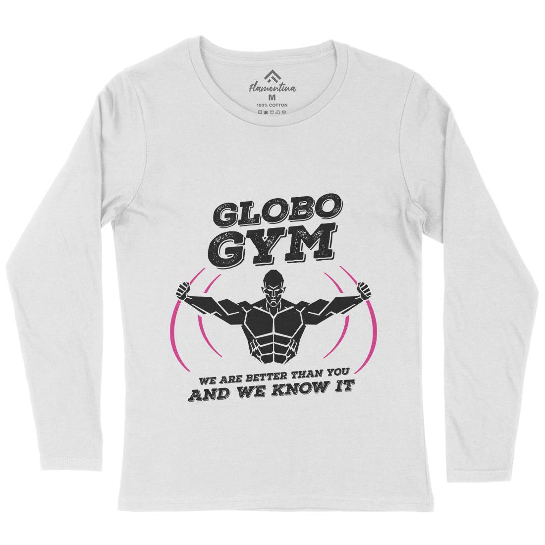 Globo Gym Womens Long Sleeve T-Shirt Sport D260