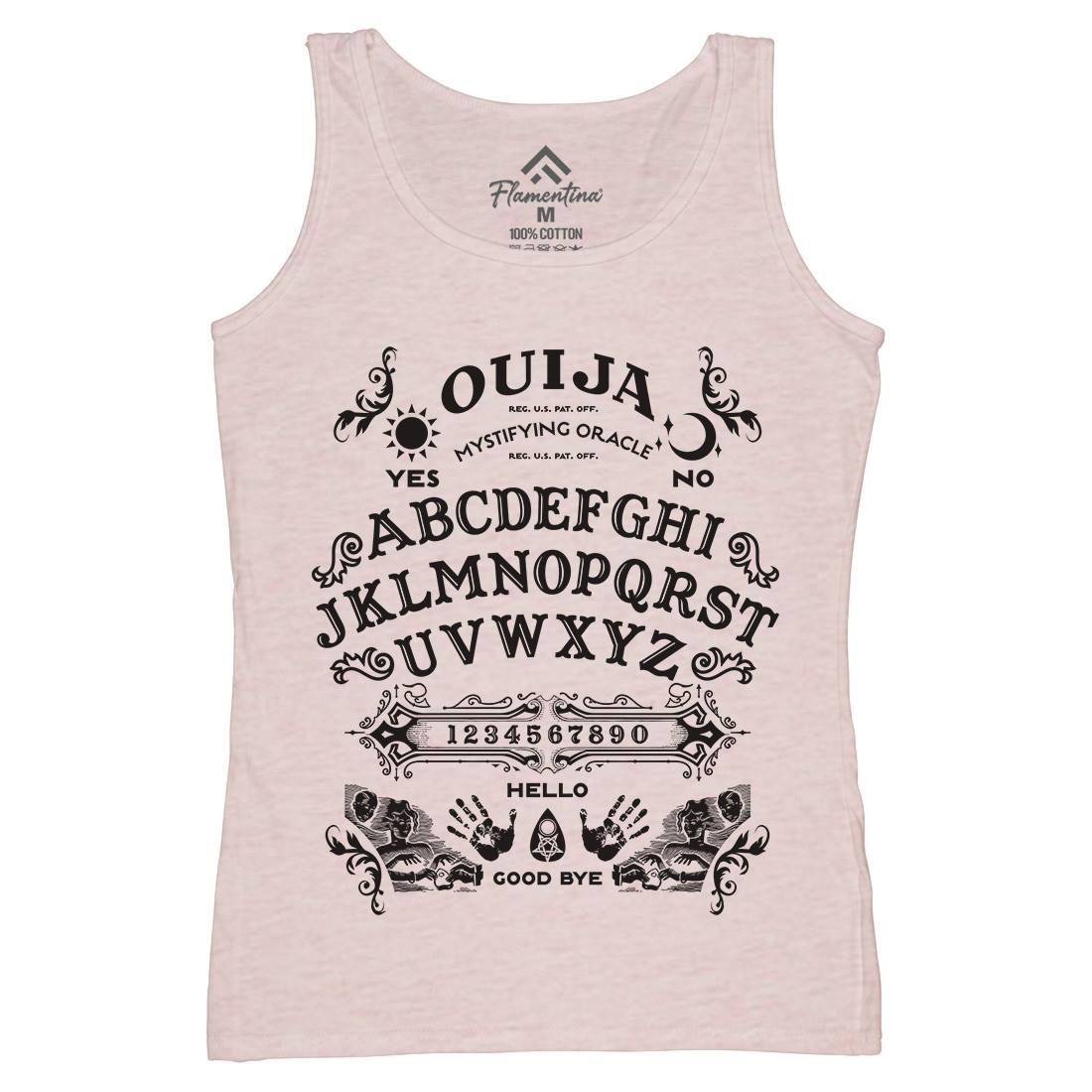 Ouija Board Womens Organic Tank Top Vest Horror D262