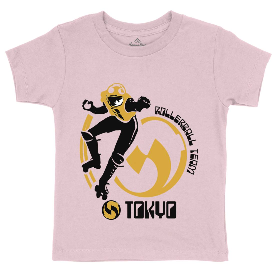 Tokyo Kids Crew Neck T-Shirt Sport D263
