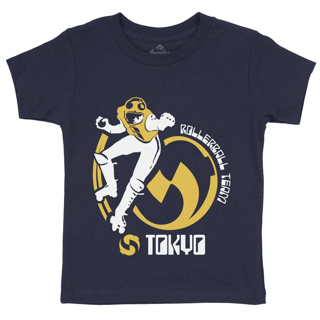 Tokyo Kids Organic Crew Neck T-Shirt Sport D263