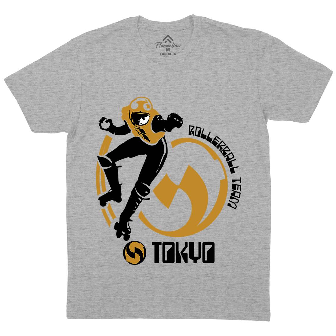 Tokyo Mens Crew Neck T-Shirt Sport D263