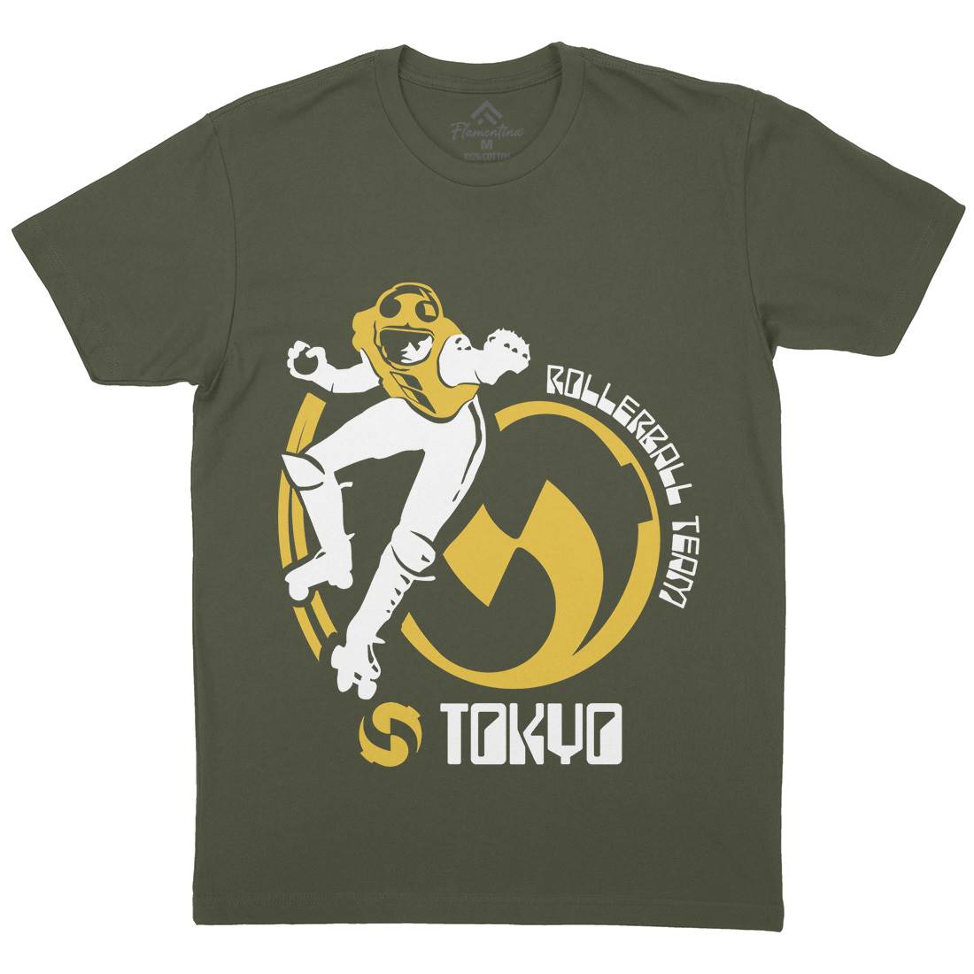 Tokyo Mens Organic Crew Neck T-Shirt Sport D263