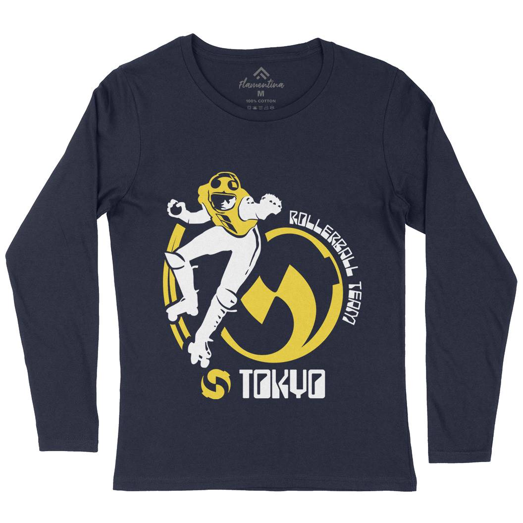 Tokyo Womens Long Sleeve T-Shirt Sport D263