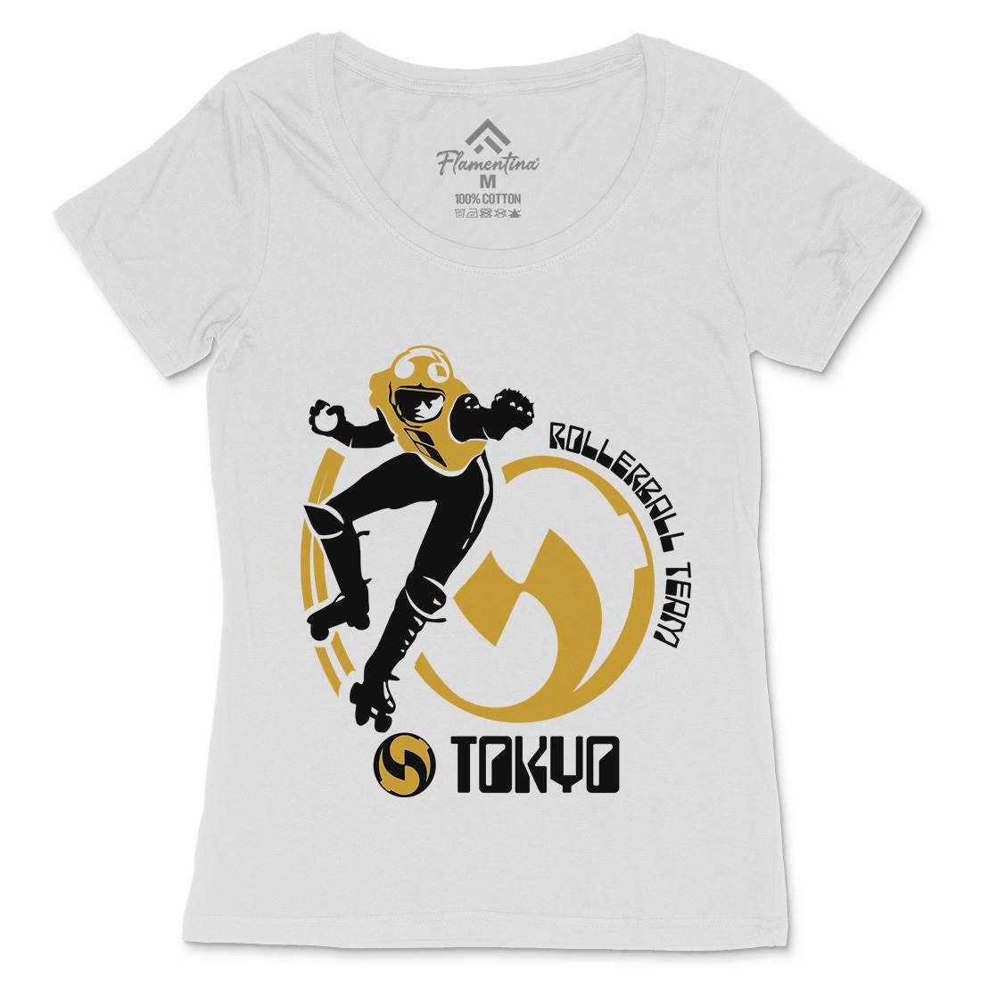 Tokyo Womens Scoop Neck T-Shirt Sport D263
