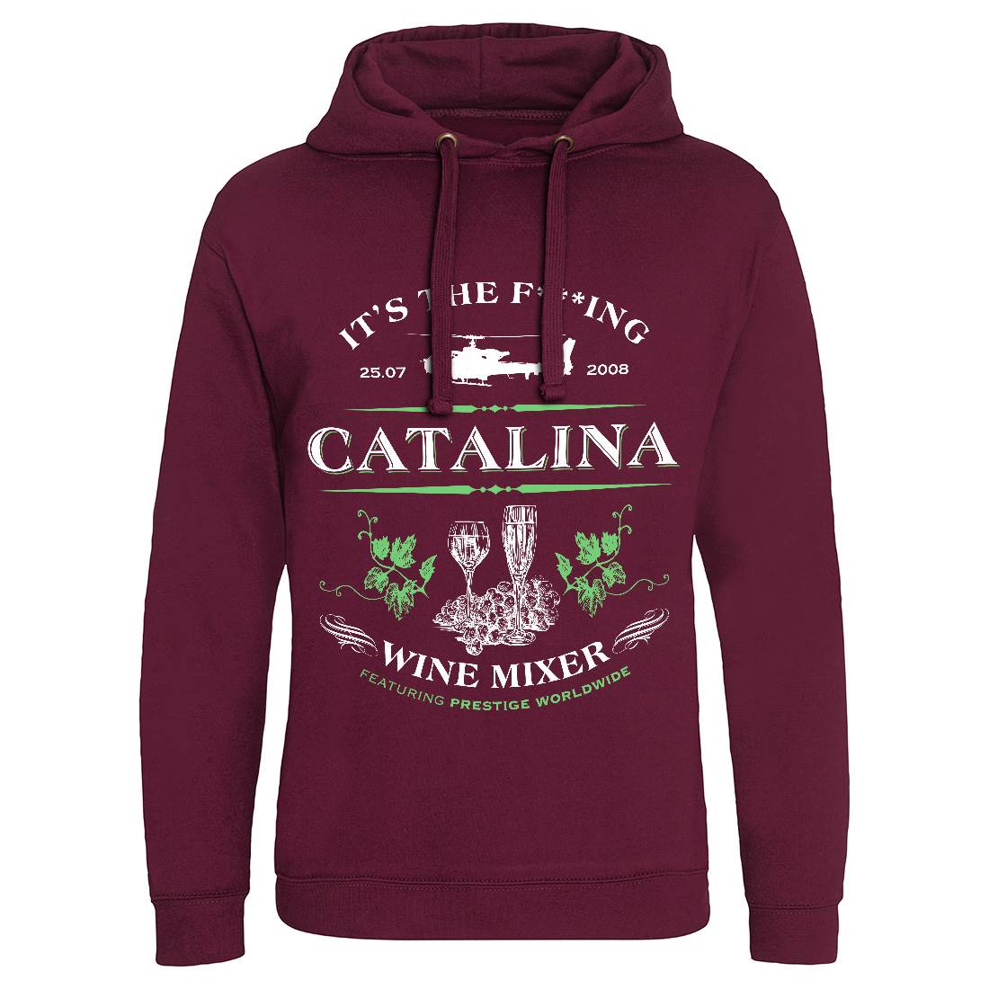 Catalina Wine Mixer Mens Hoodie Without Pocket Retro D265