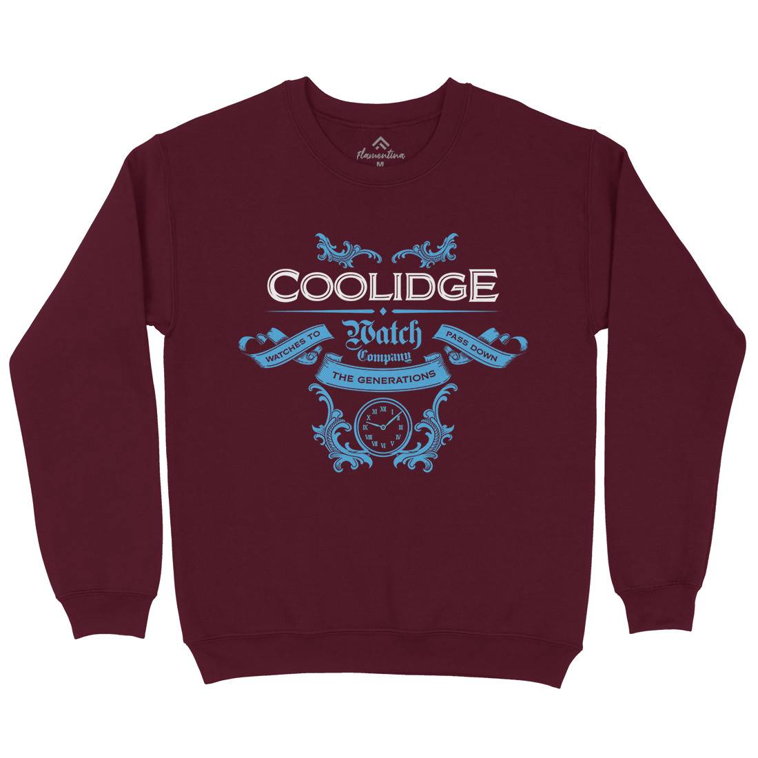 Coolidge Watch Co Kids Crew Neck Sweatshirt Retro D266
