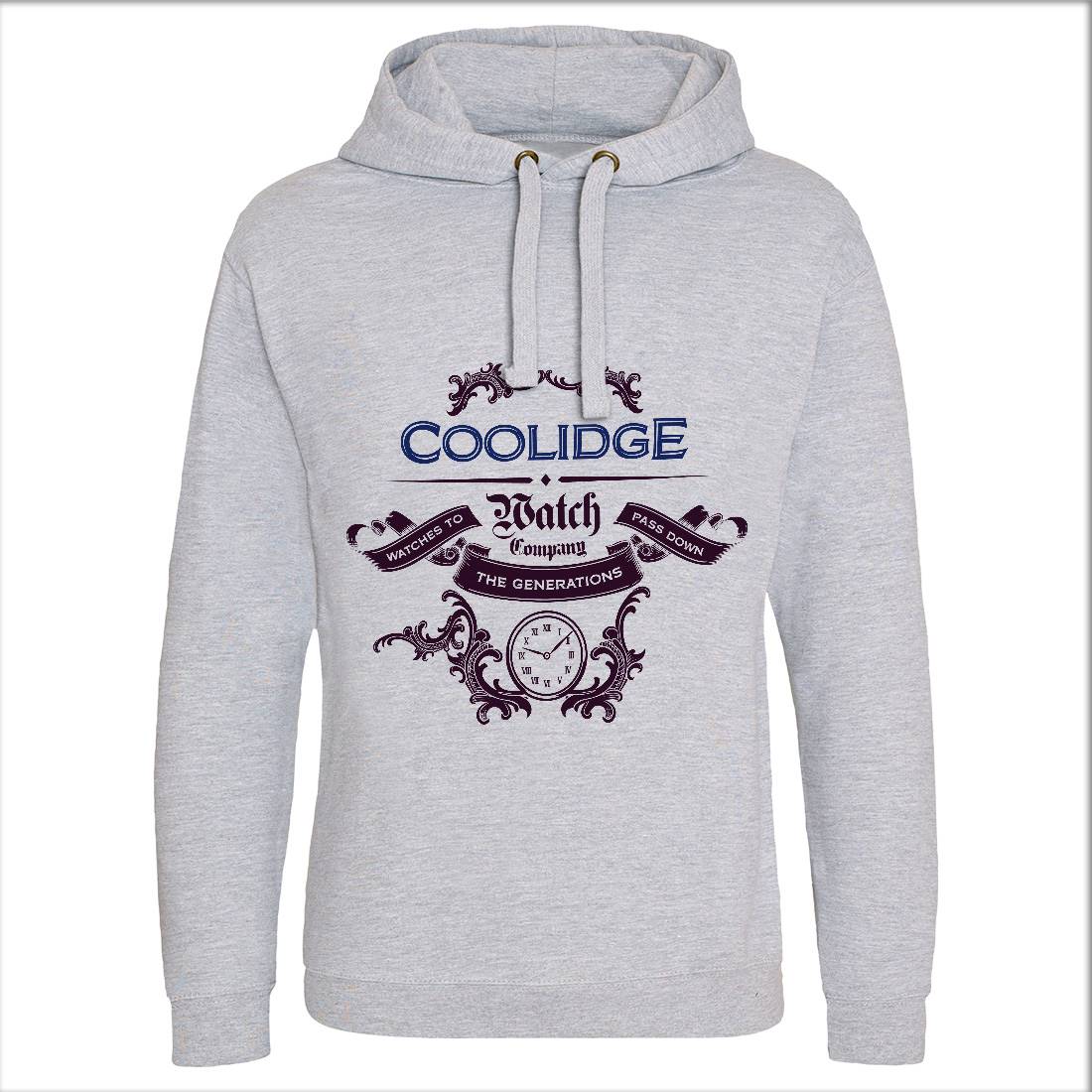 Coolidge Watch Co Mens Hoodie Without Pocket Retro D266