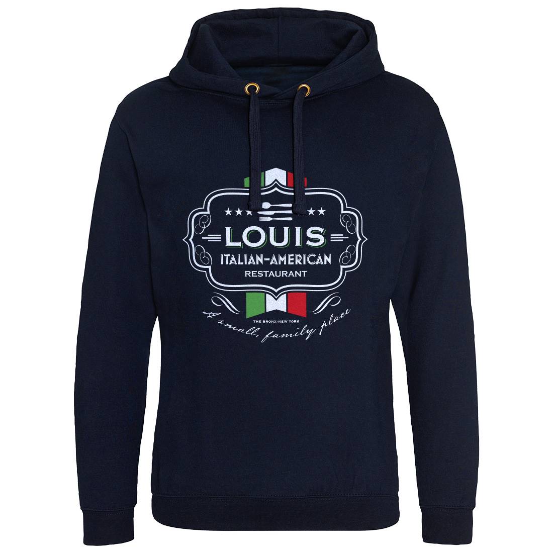 Louis Restaurant Mens Hoodie Without Pocket Food D268