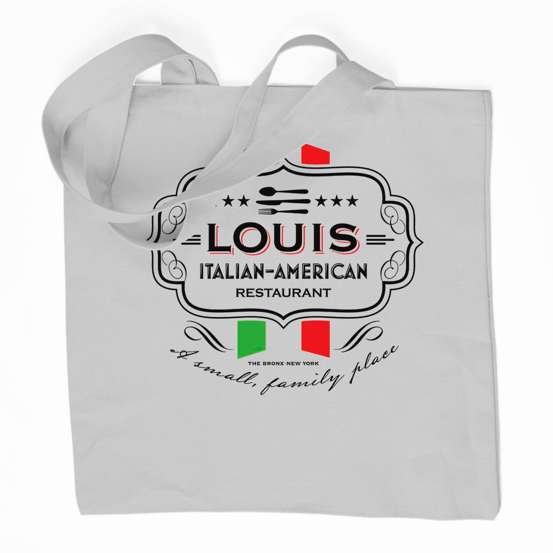 Louis Restaurant Organic Premium Cotton Tote Bag Food D268