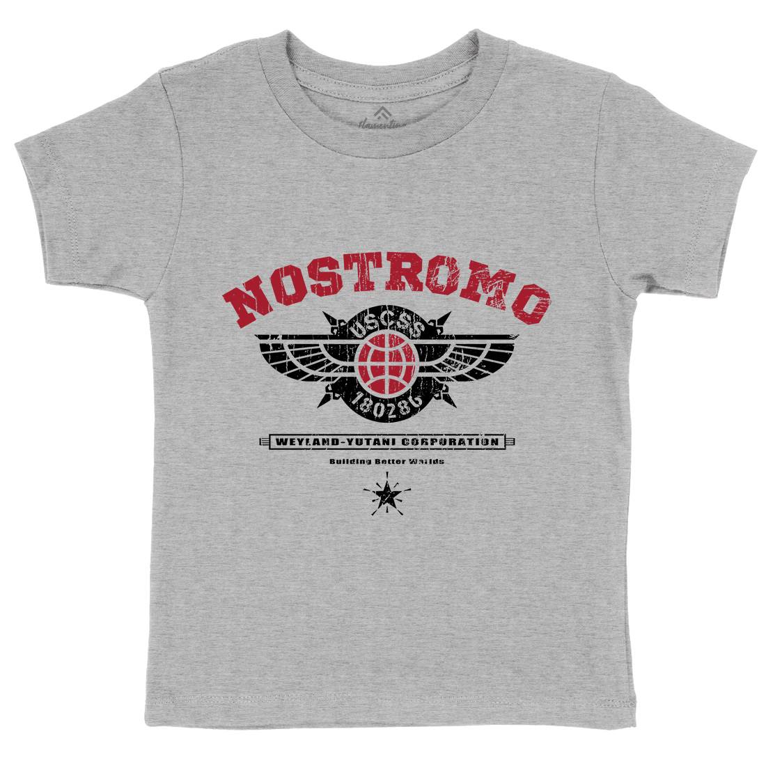 Uscss Nostromo Kids Organic Crew Neck T-Shirt Space D271