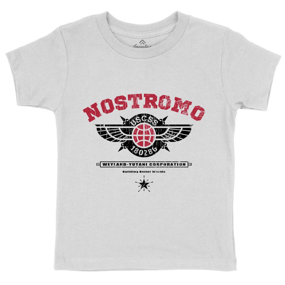 Uscss Nostromo Kids Crew Neck T-Shirt Space D271
