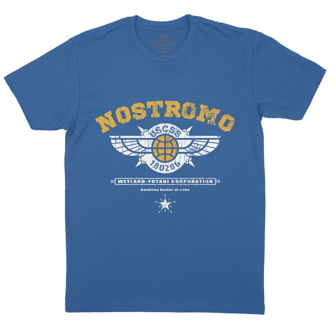 Uscss Nostromo Mens Crew Neck T-Shirt Space D271