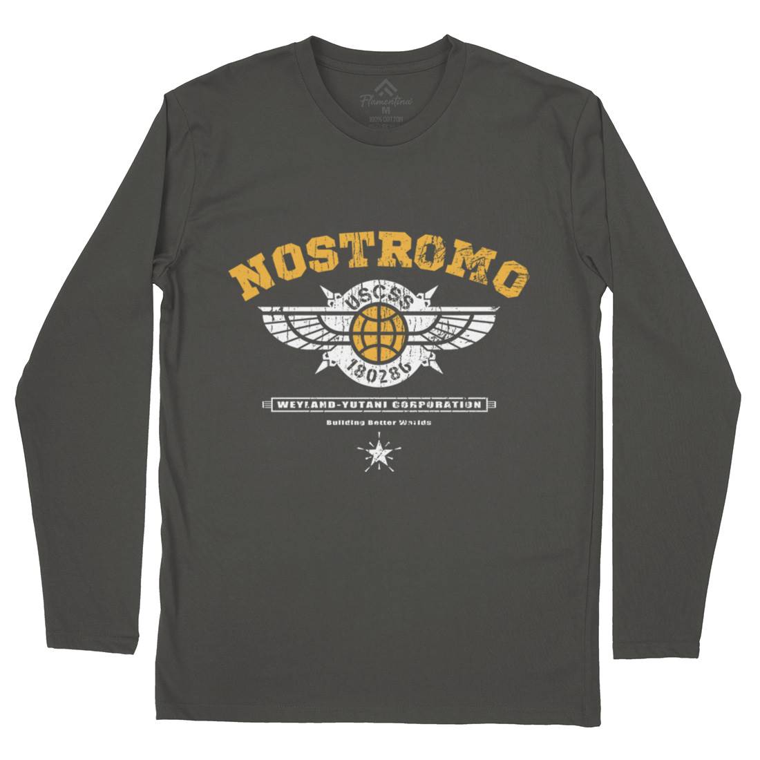 Uscss Nostromo Mens Long Sleeve T-Shirt Space D271