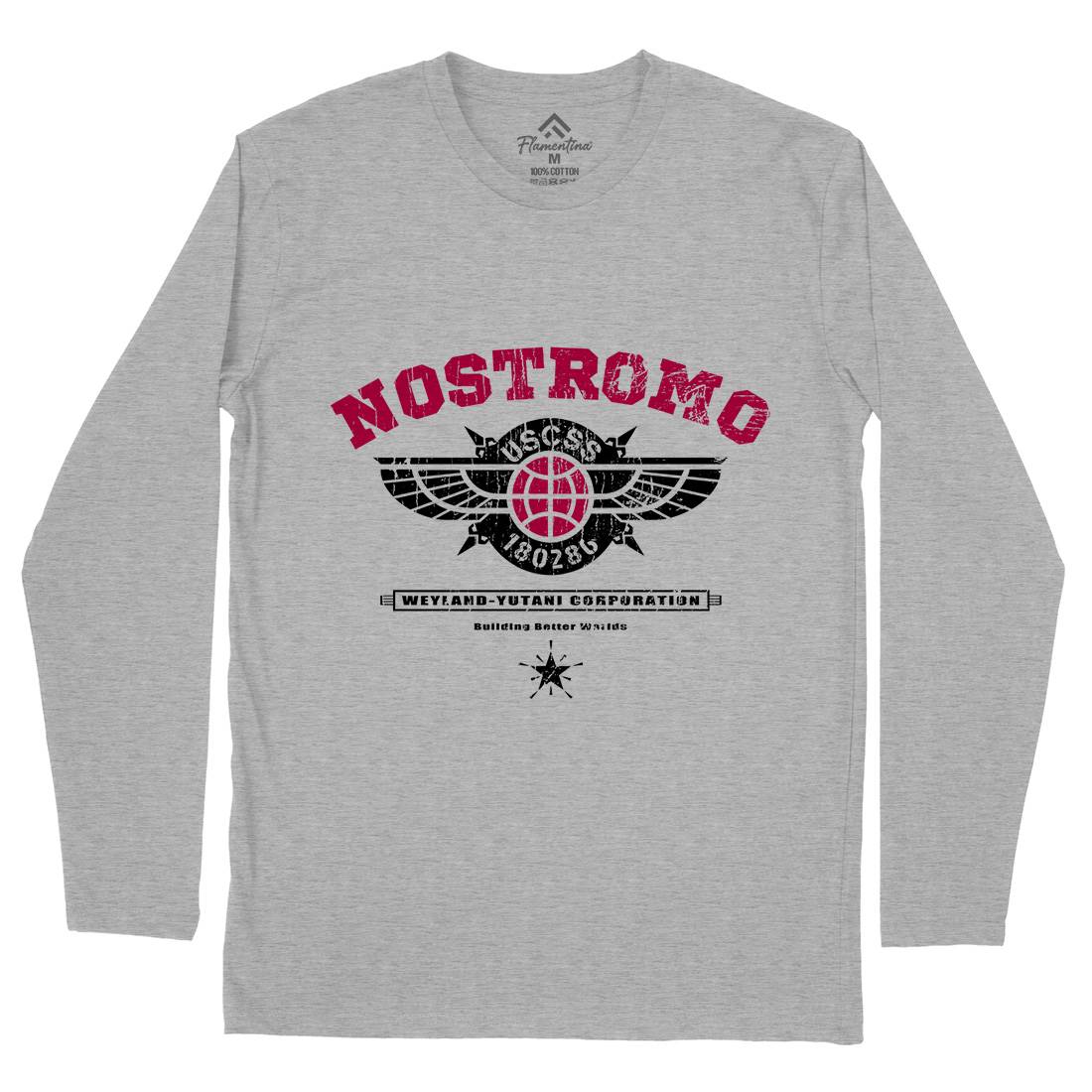 Uscss Nostromo Mens Long Sleeve T-Shirt Space D271