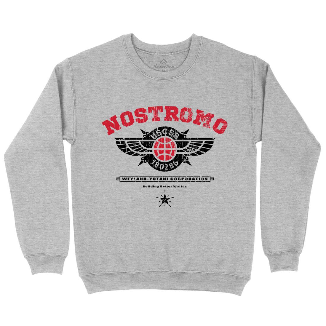 Uscss Nostromo Mens Crew Neck Sweatshirt Space D271