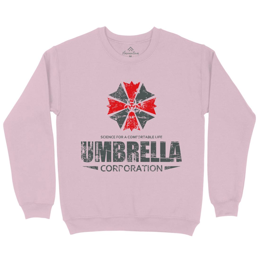 Umbrella Corp Kids Crew Neck Sweatshirt Horror D274