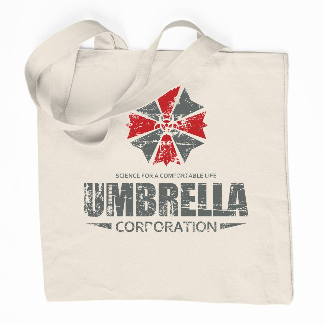 Umbrella Corp Organic Premium Cotton Tote Bag Horror D274