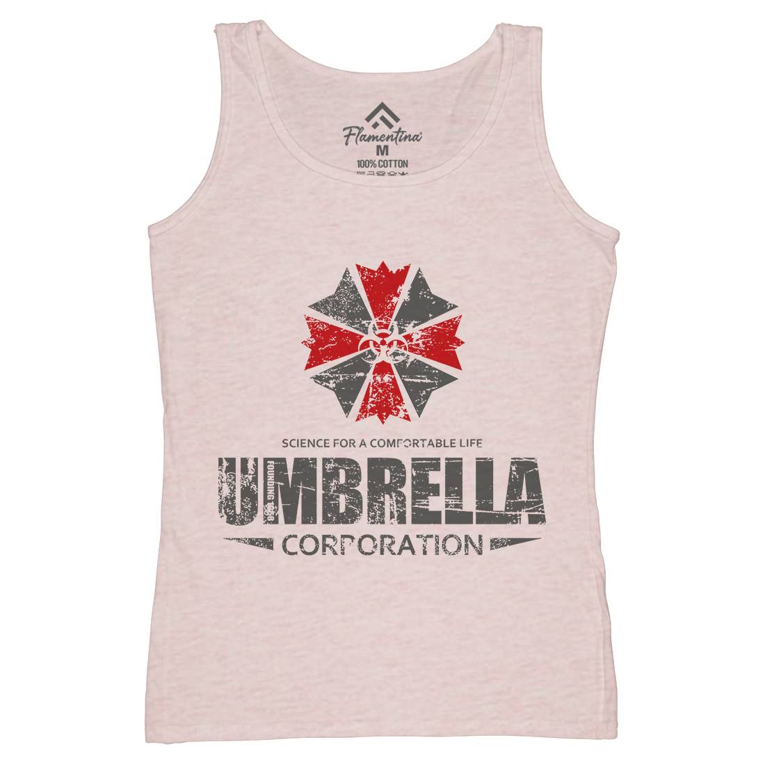 Umbrella Corp Womens Organic Tank Top Vest Horror D274