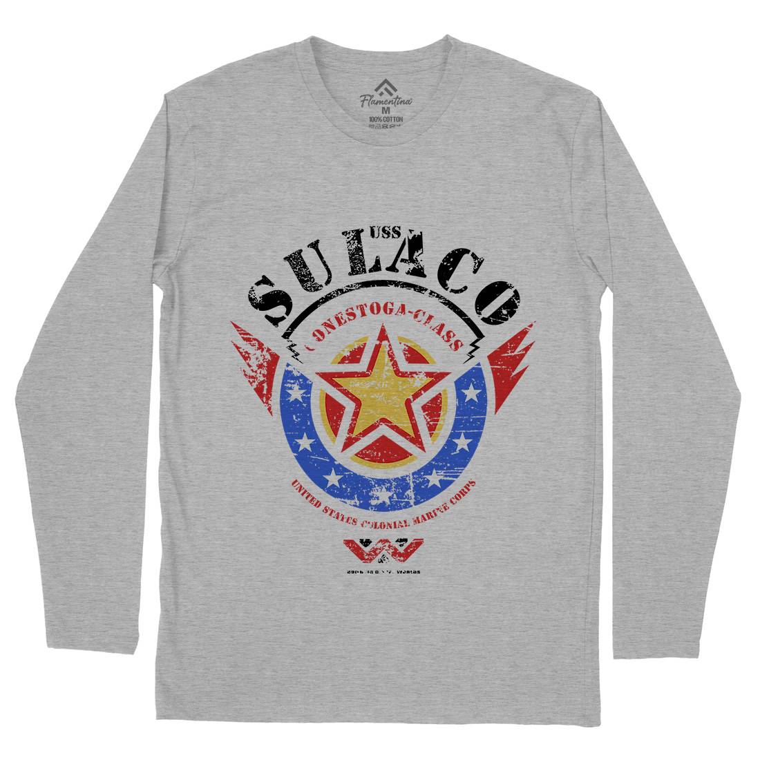 Uss Sulaco Mens Long Sleeve T-Shirt Space D275