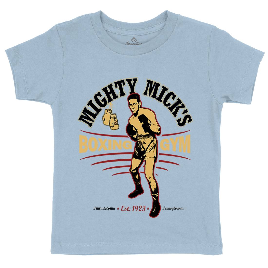 Mighty Micks Gym Kids Crew Neck T-Shirt Sport D276