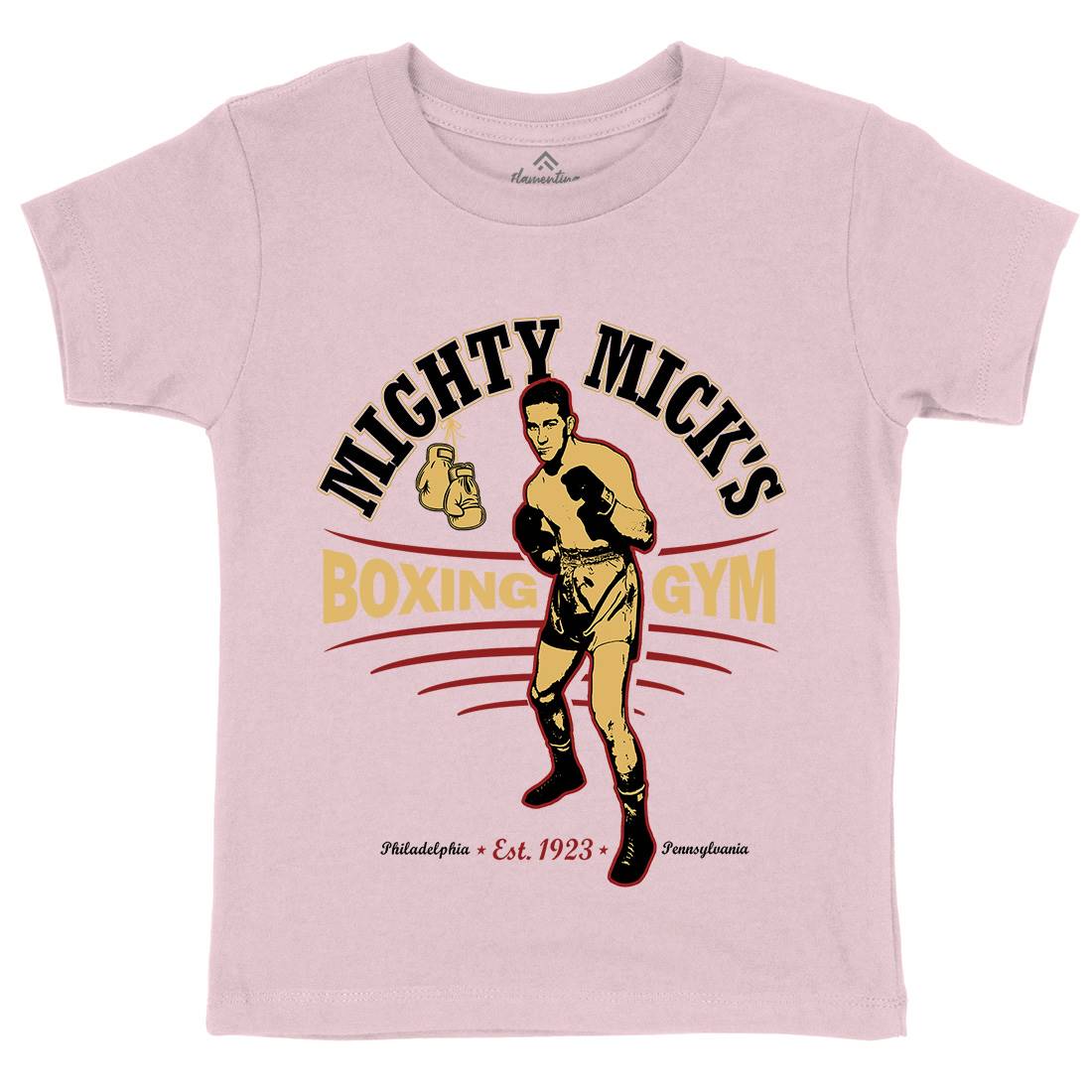 Mighty Micks Gym Kids Crew Neck T-Shirt Sport D276