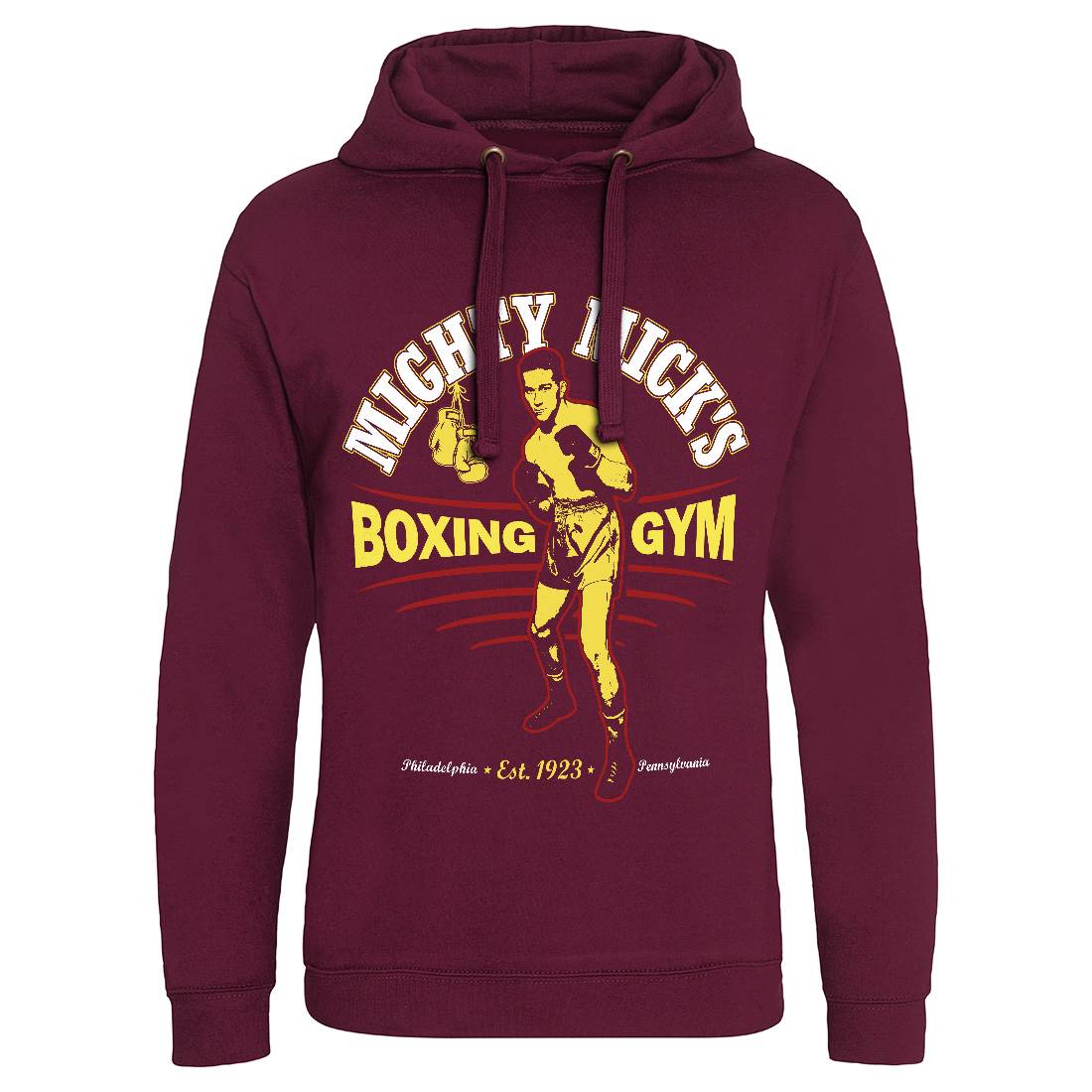 Mighty Micks Gym Mens Hoodie Without Pocket Sport D276