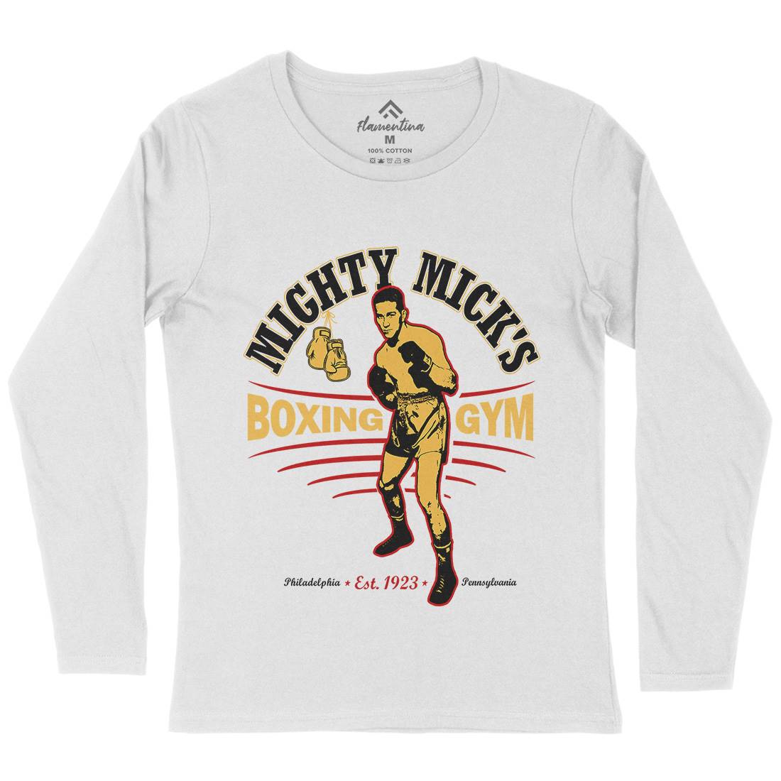 Mighty Micks Gym Womens Long Sleeve T-Shirt Sport D276