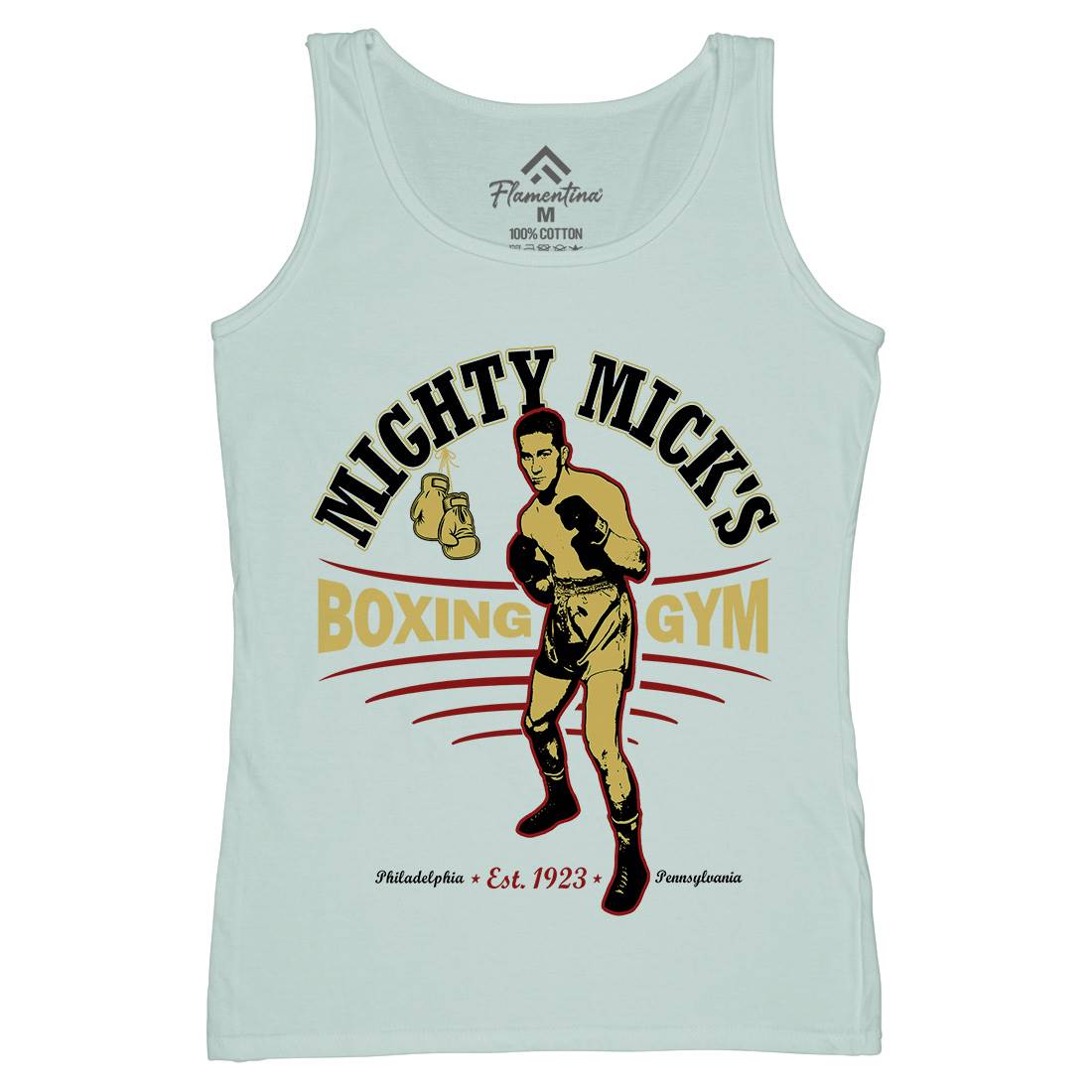 Mighty Micks Gym Womens Organic Tank Top Vest Sport D276