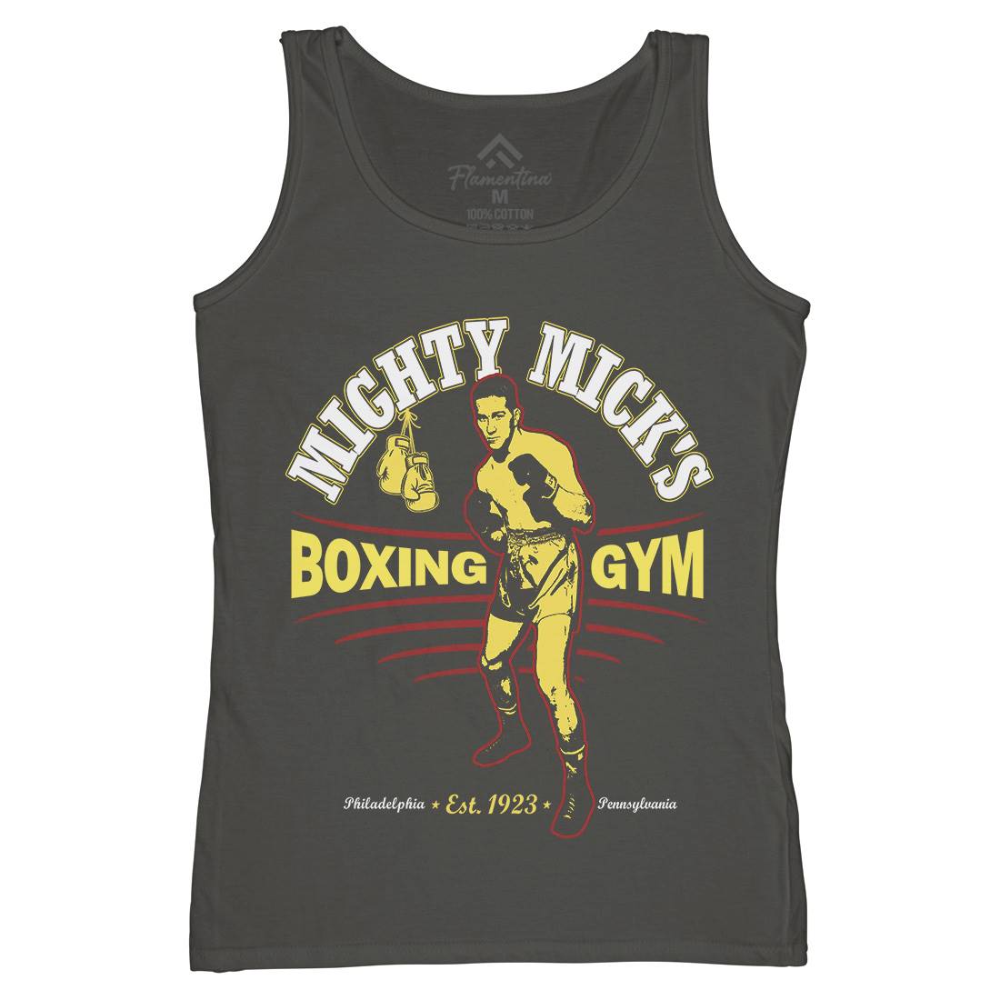 Mighty Micks Gym Womens Organic Tank Top Vest Sport D276