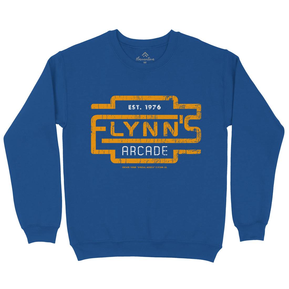 Flynns Arcade Kids Crew Neck Sweatshirt Space D277