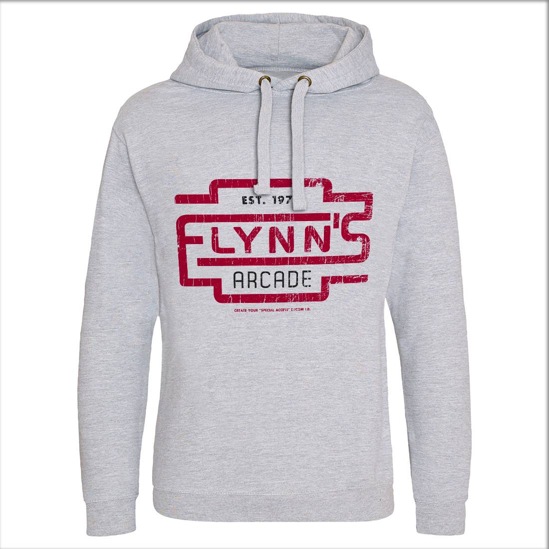 Flynns Arcade Mens Hoodie Without Pocket Space D277