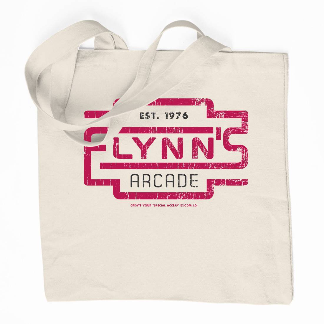 Flynns Arcade Organic Premium Cotton Tote Bag Space D277