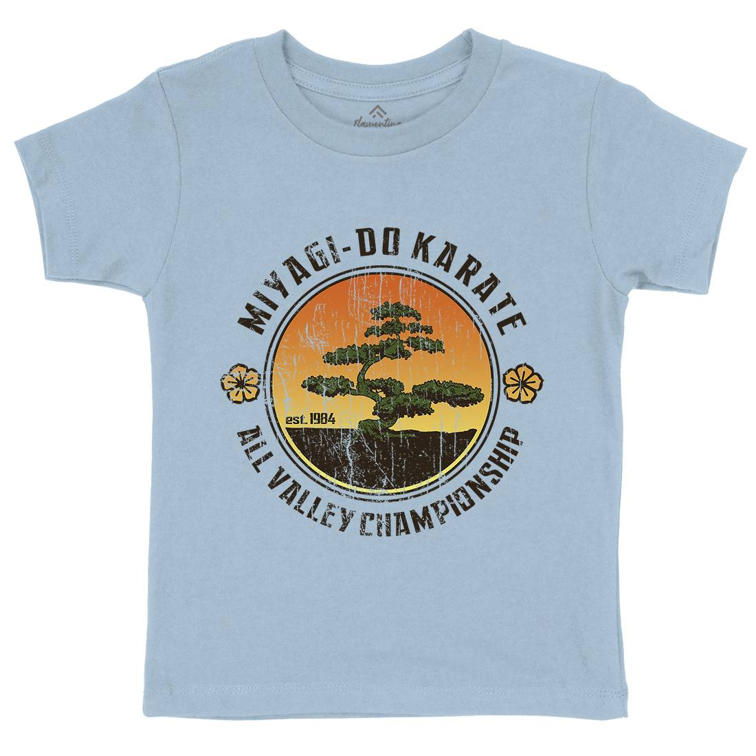 Bonsai Tree Kids Crew Neck T-Shirt Sport D278