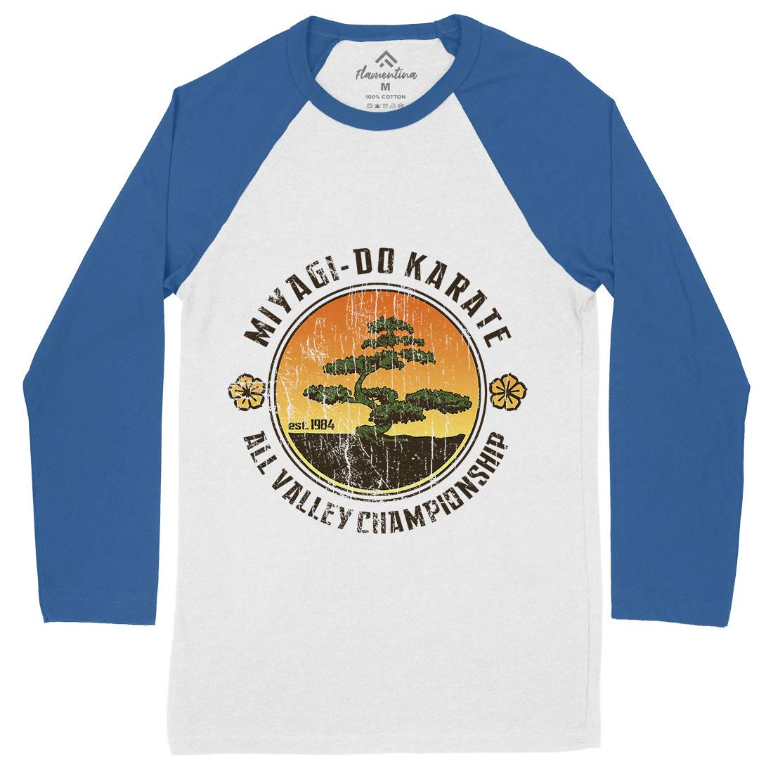 Bonsai Tree Mens Long Sleeve Baseball T-Shirt Sport D278