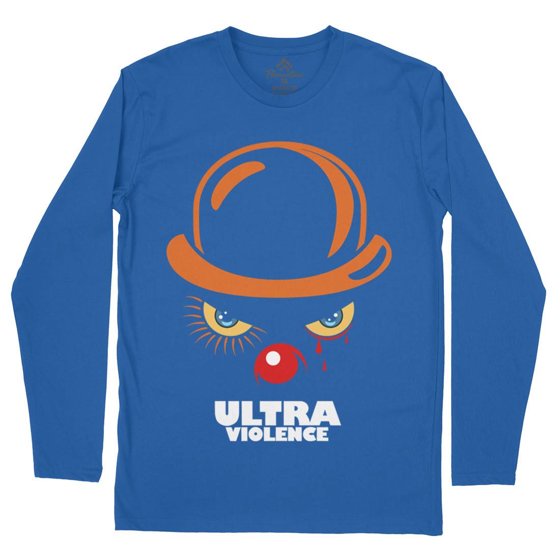 Ultra Violence Mens Long Sleeve T-Shirt Horror D279