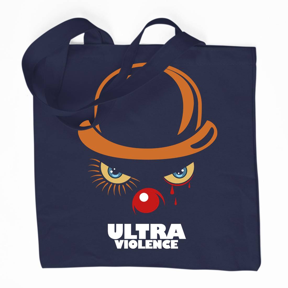 Ultra Violence Organic Premium Cotton Tote Bag Horror D279