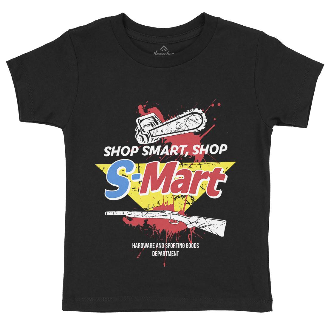 S-Mart Kids Crew Neck T-Shirt Horror D281