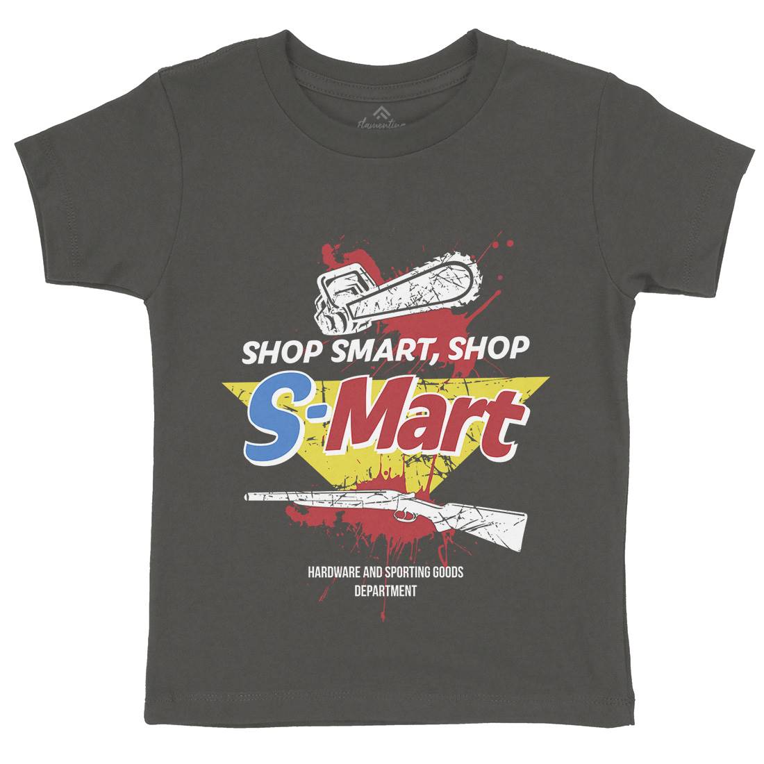 S-Mart Kids Crew Neck T-Shirt Horror D281
