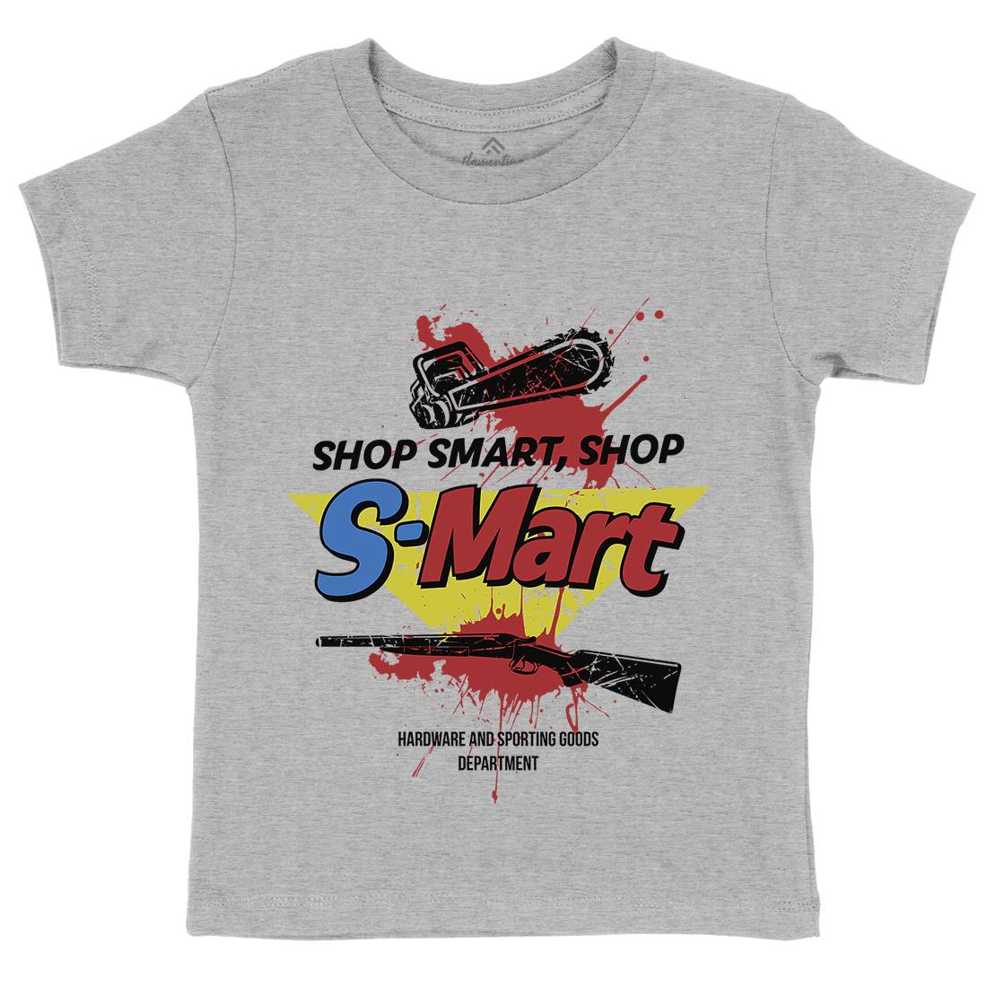 S-Mart Kids Crew Neck T-Shirt Horror D281