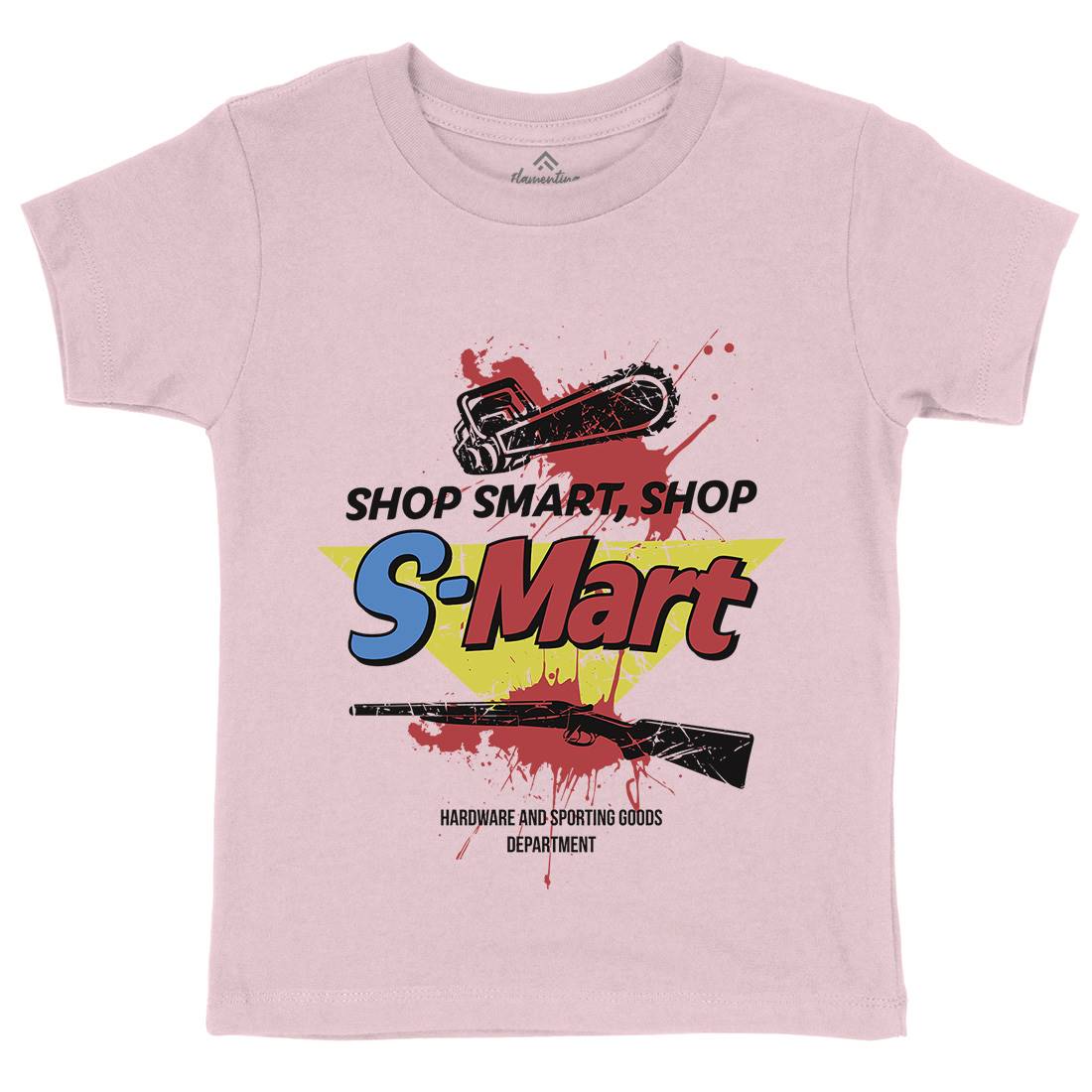 S-Mart Kids Crew Neck T-Shirt Horror D281