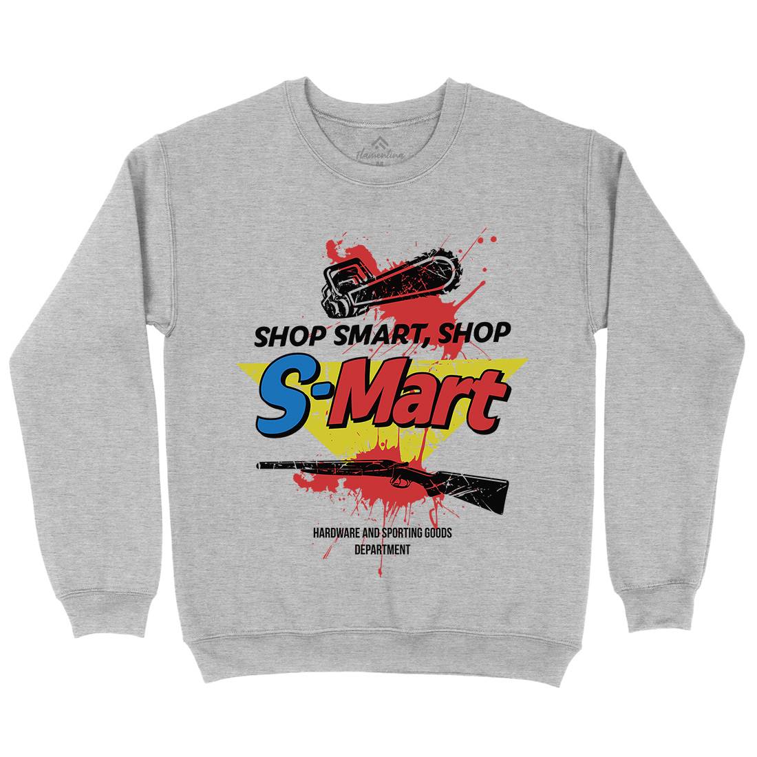 S-Mart Mens Crew Neck Sweatshirt Horror D281