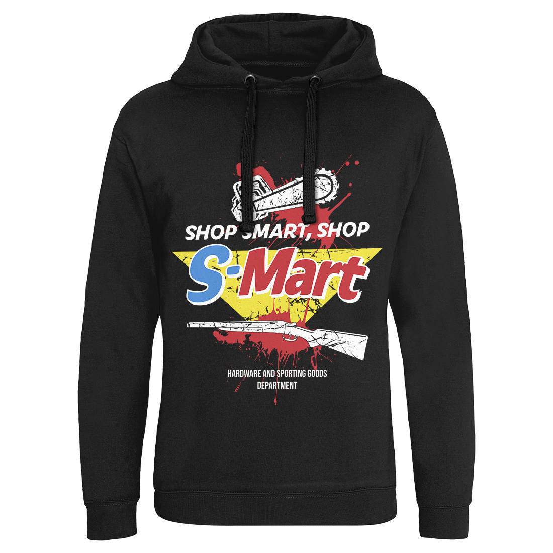 S-Mart Mens Hoodie Without Pocket Horror D281
