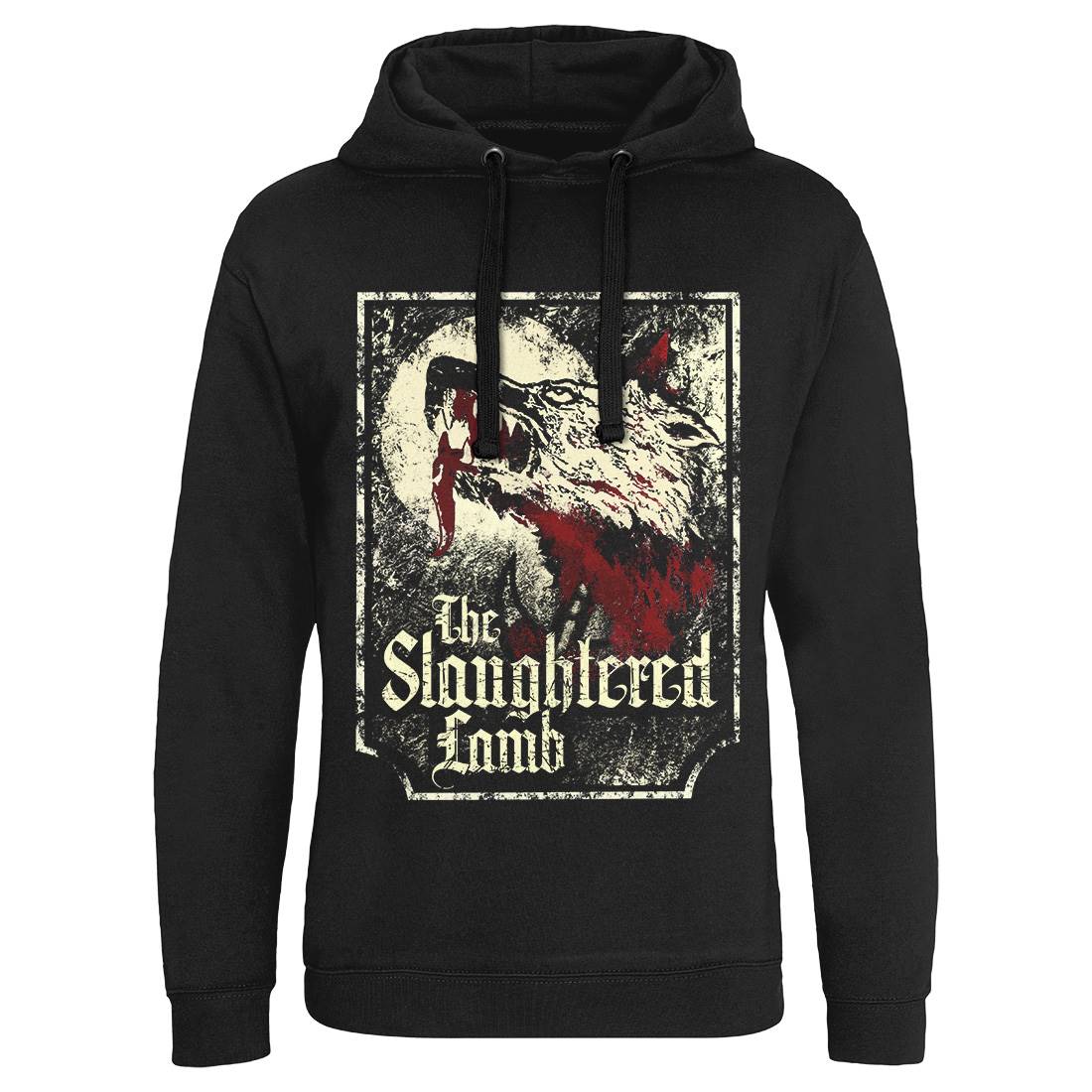 Slaughtered Lamb Mens Hoodie Without Pocket Horror D282