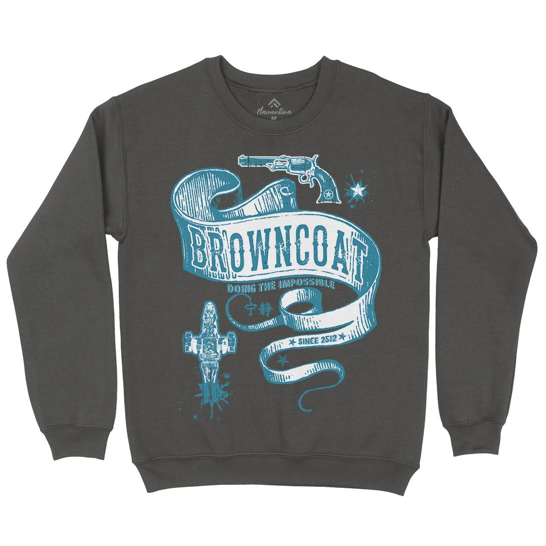 Browncoat Kids Crew Neck Sweatshirt Space D283